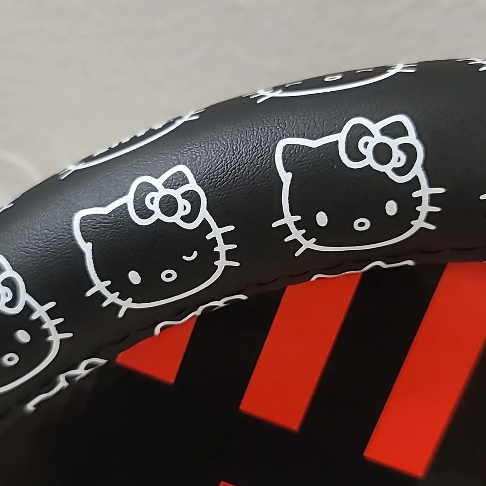 đź–¤Sanrio Hello Kitty Black and White Steering Wheel Coverđź–¤ - Picture 4 of 7